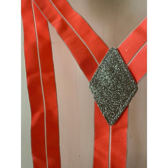 Youth kids sparkly suspensers - Picture 4 of 9